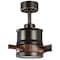 Progress Lighting 6 Speeds, 120V, Oil Rubbed Bronze, 10-1/4 in W P250002-108-30 - alternate 3